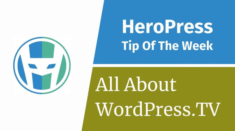 All About WordPress.tv