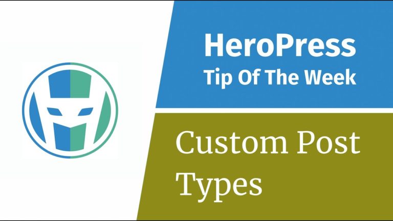 Introduction To WordPress Post Types