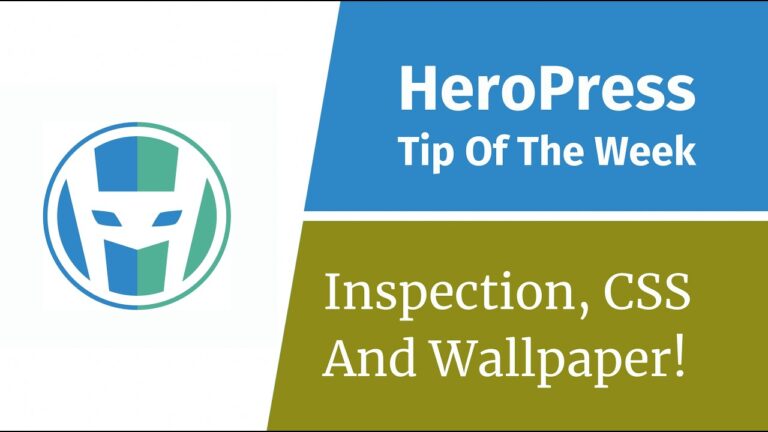 Using The Browser Inspector To Edit CSS To Make A Desktop Wallpaper