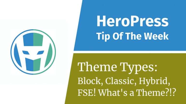Block Themes, Classic Themes, Hybrid Themes, Universal Themes. WHAT IS A WORDPRESS THEME?!?!