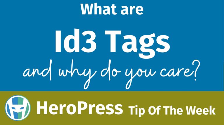 What are ID3 tags and why do you care?