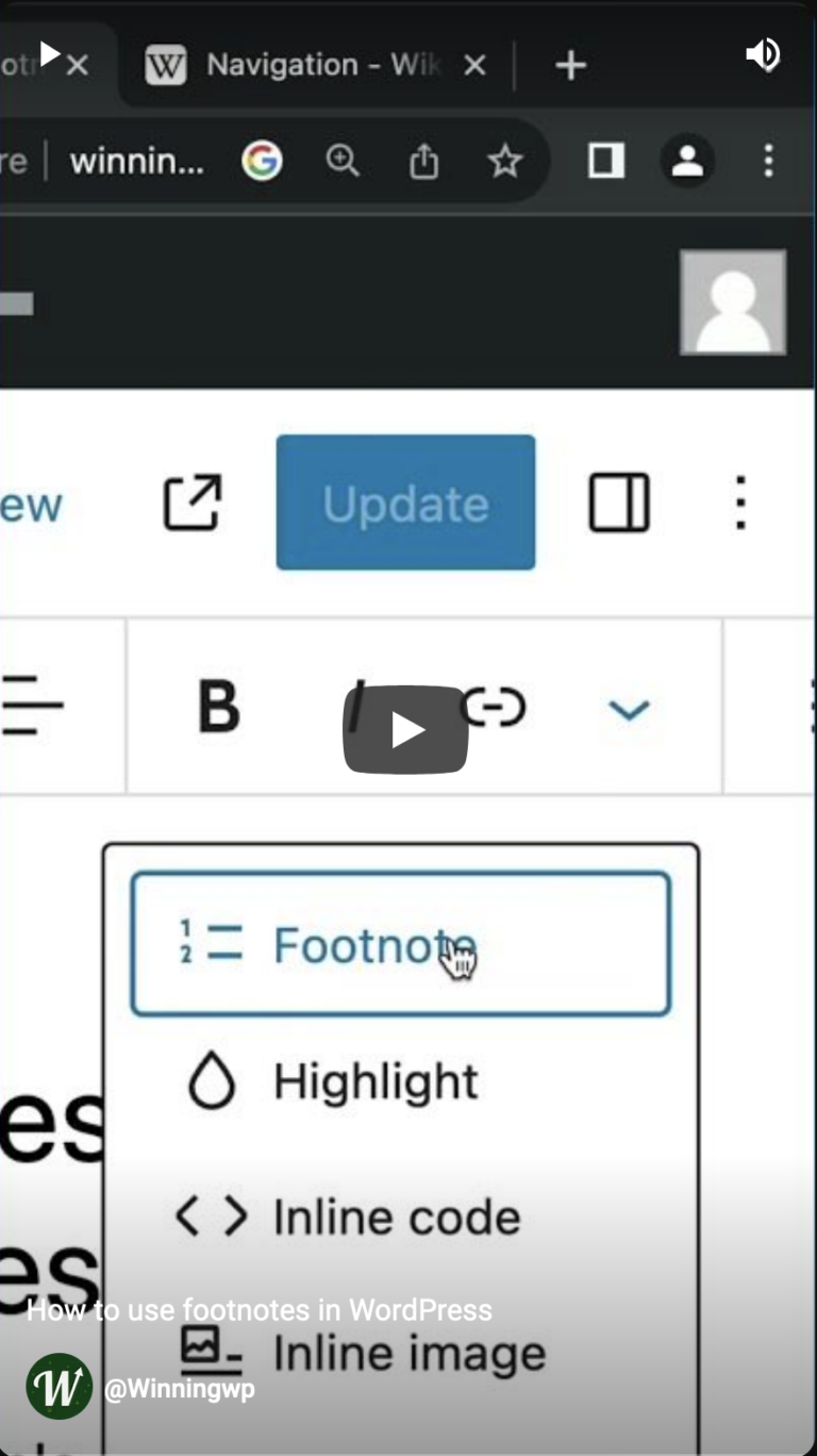 How To Use Footnotes In WordPress